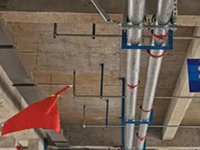 望奎管廊支架的安装方法
